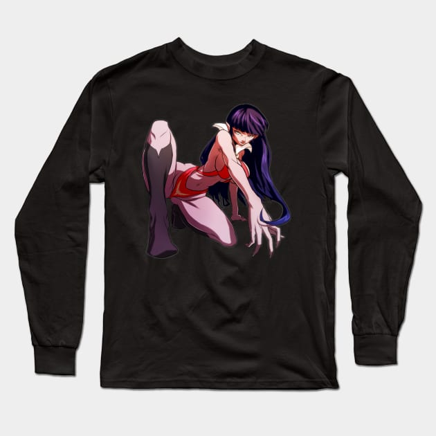 Vampirella Long Sleeve T-Shirt by Yezzzsir